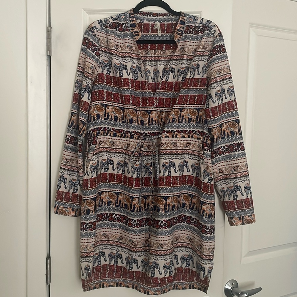 Cute elephant dress with side pockets